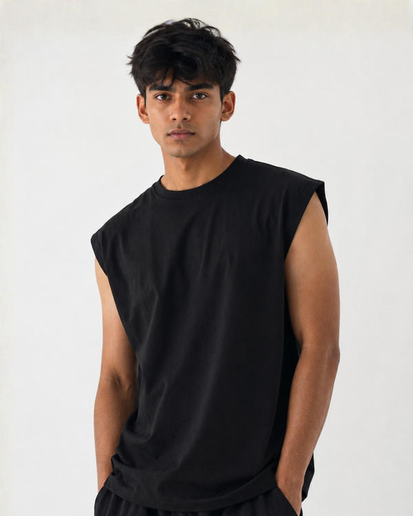 Baggy fit (Sleeveless) - View 2