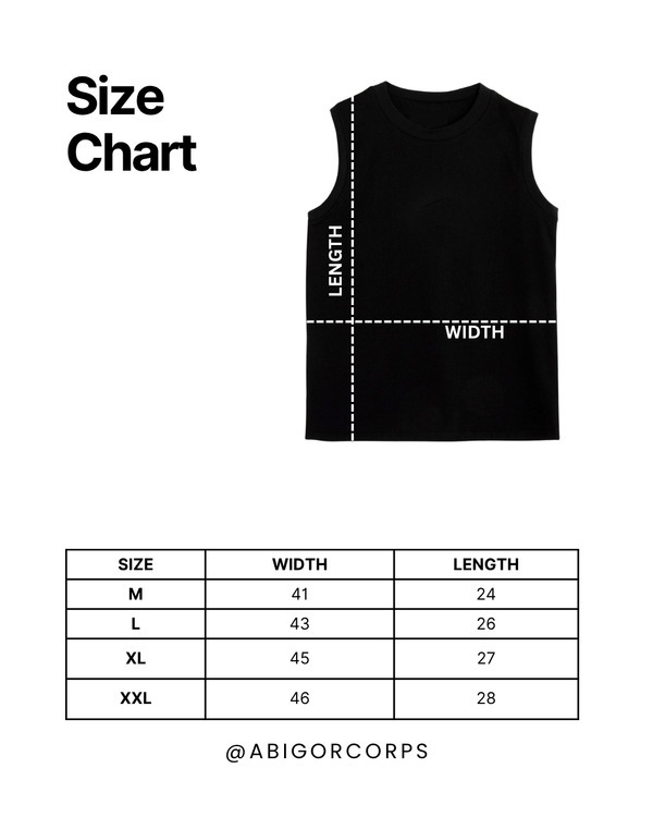 Cursive - Cropped Baggy Sleeveless - View 4