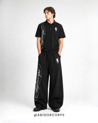 Cursive - Cropped Polo Tee thumbnail 2