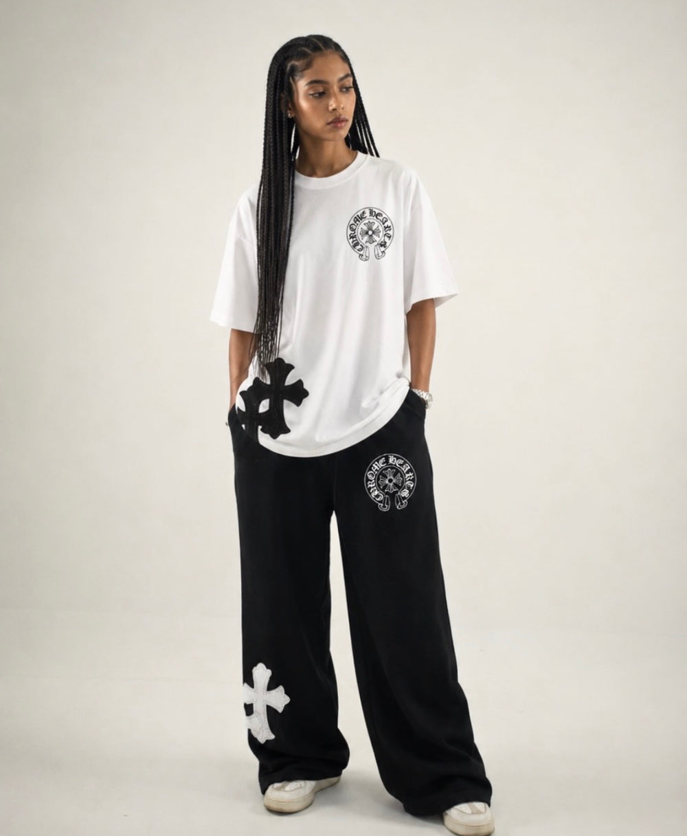 CHROME HEARTS*Baggy Tee - (white)