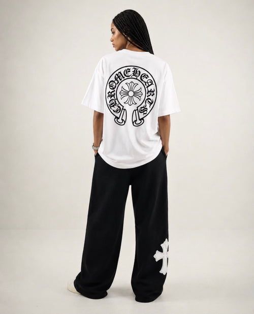 CHROME HEARTS*Baggy Tee - (white)